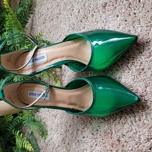 Steve Madden Green Stiletto Pumps